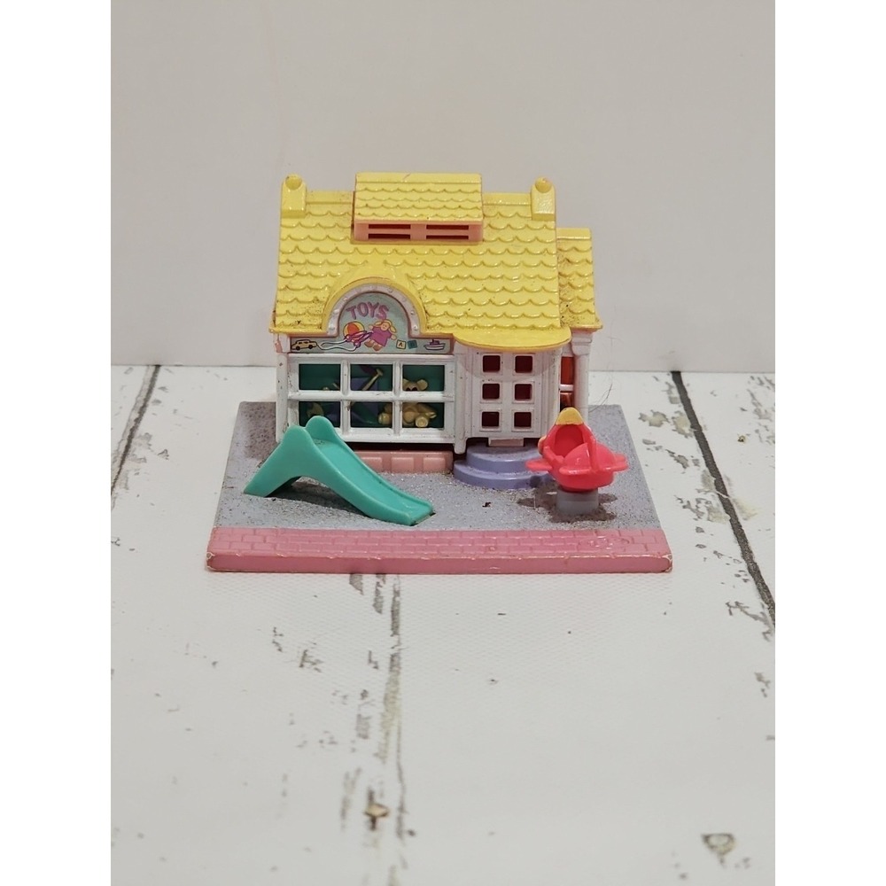 Bluebird Polly Pocket 1993 Toy Shop Store House Only Pollyville Vintage
